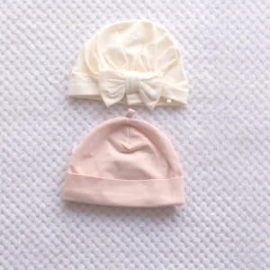 2 Pack Hats with bow