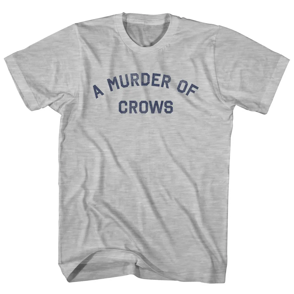 A Murder of Crows Womens Cotton Junior Cut T-Shirt