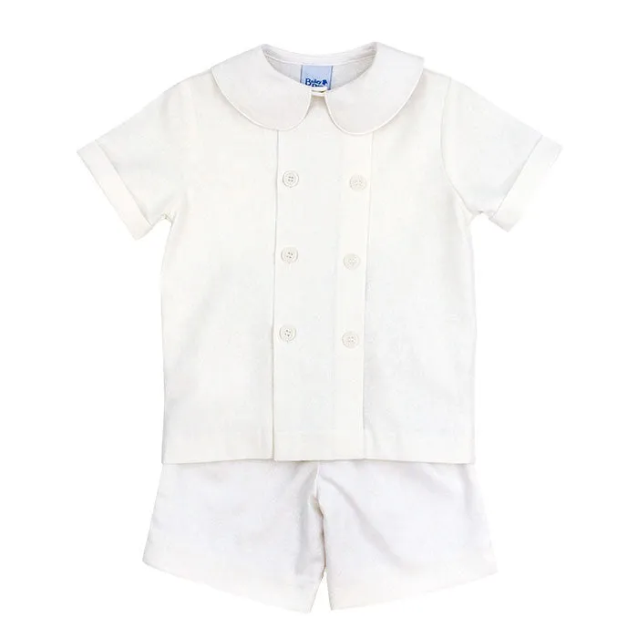 Bailey Boys Whisper Linen Dressy Short Set 24208-DSS 5101