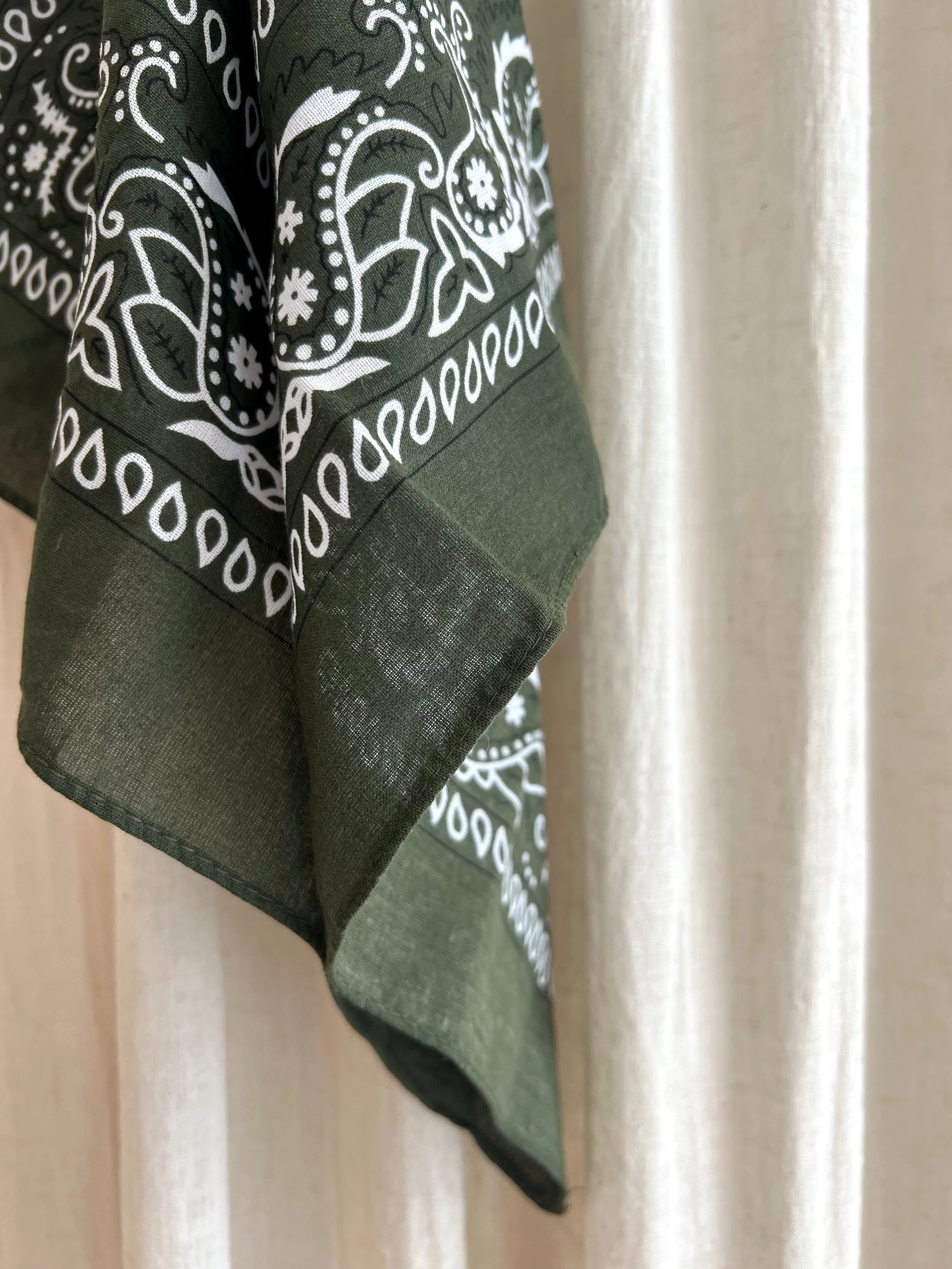 Bandana Scarf - Khaki