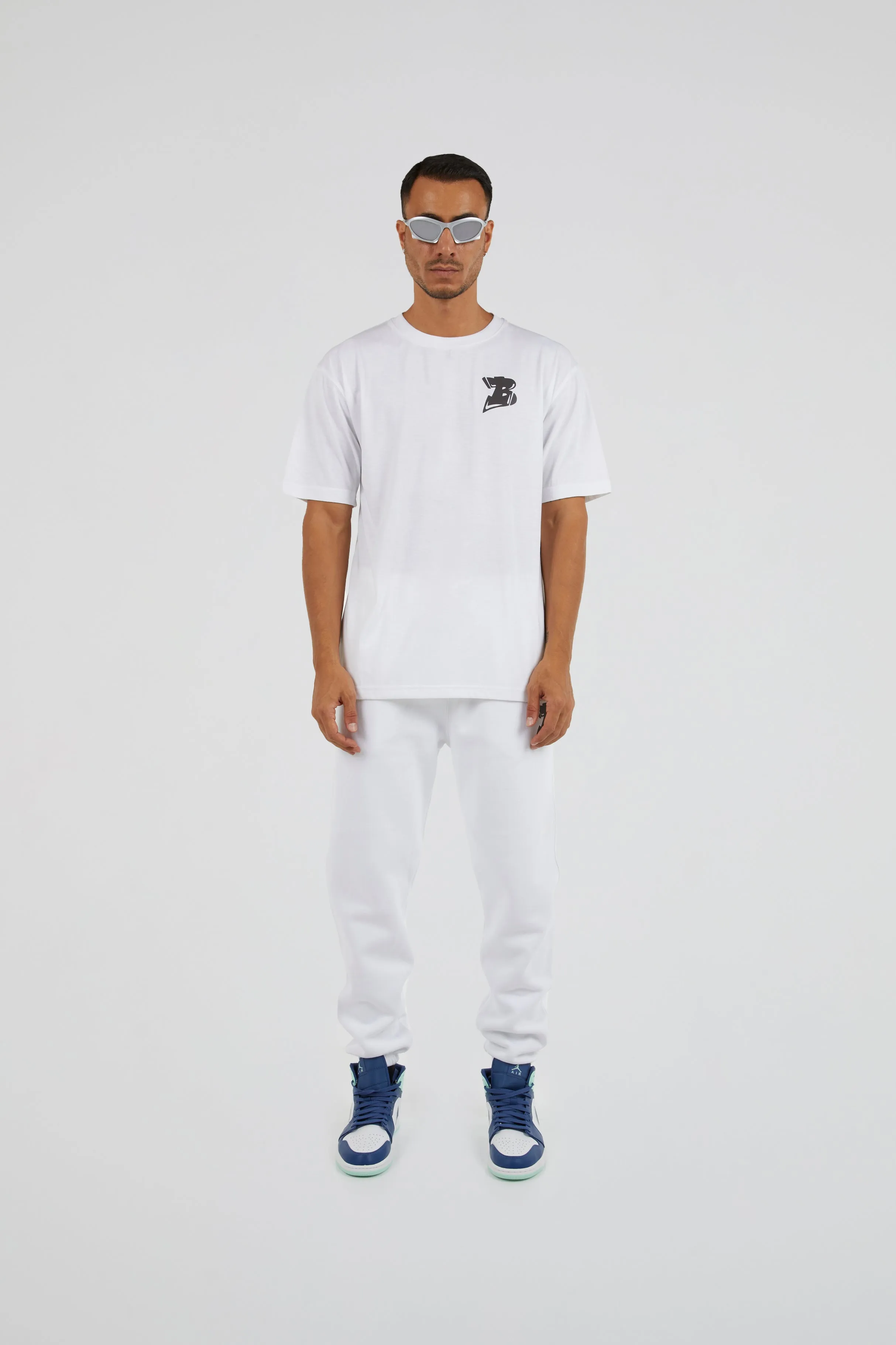 Bhype Society - Bhype Logo Essentials White Tshirt