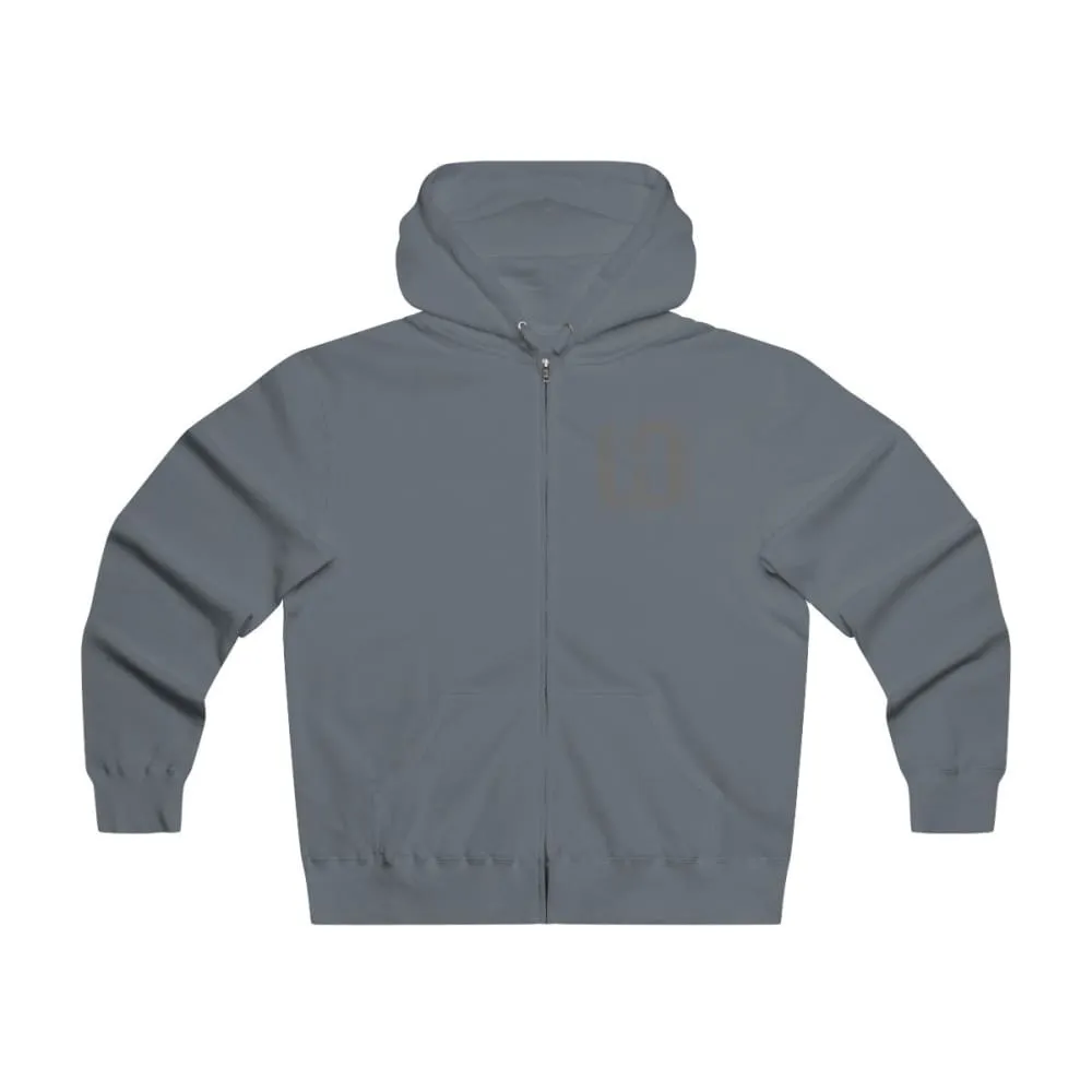I am WOD Obsessed Men's Lightweight Zip Hooded Sweatshirt