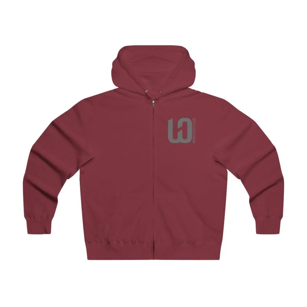 I am WOD Obsessed Men's Lightweight Zip Hooded Sweatshirt