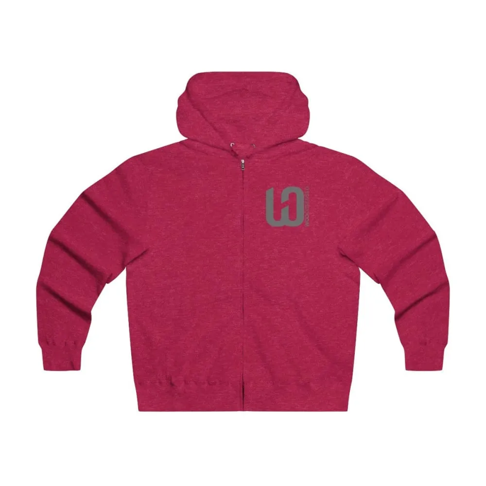 I am WOD Obsessed Men's Lightweight Zip Hooded Sweatshirt