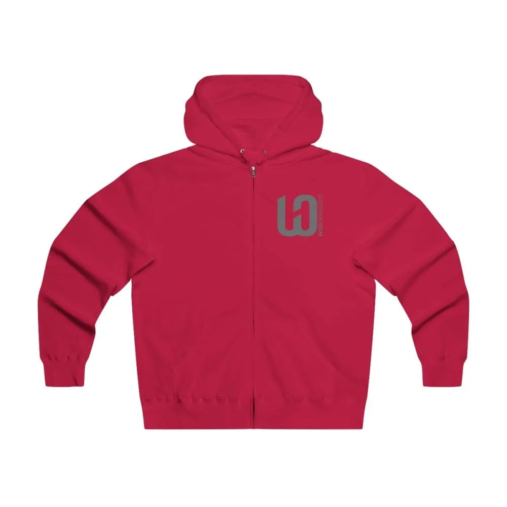I am WOD Obsessed Men's Lightweight Zip Hooded Sweatshirt