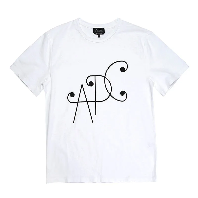 M_T-SHIRT TED_AAB BLANC