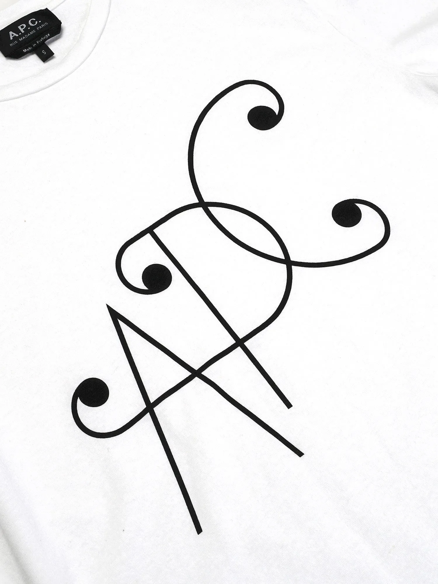M_T-SHIRT TED_AAB BLANC