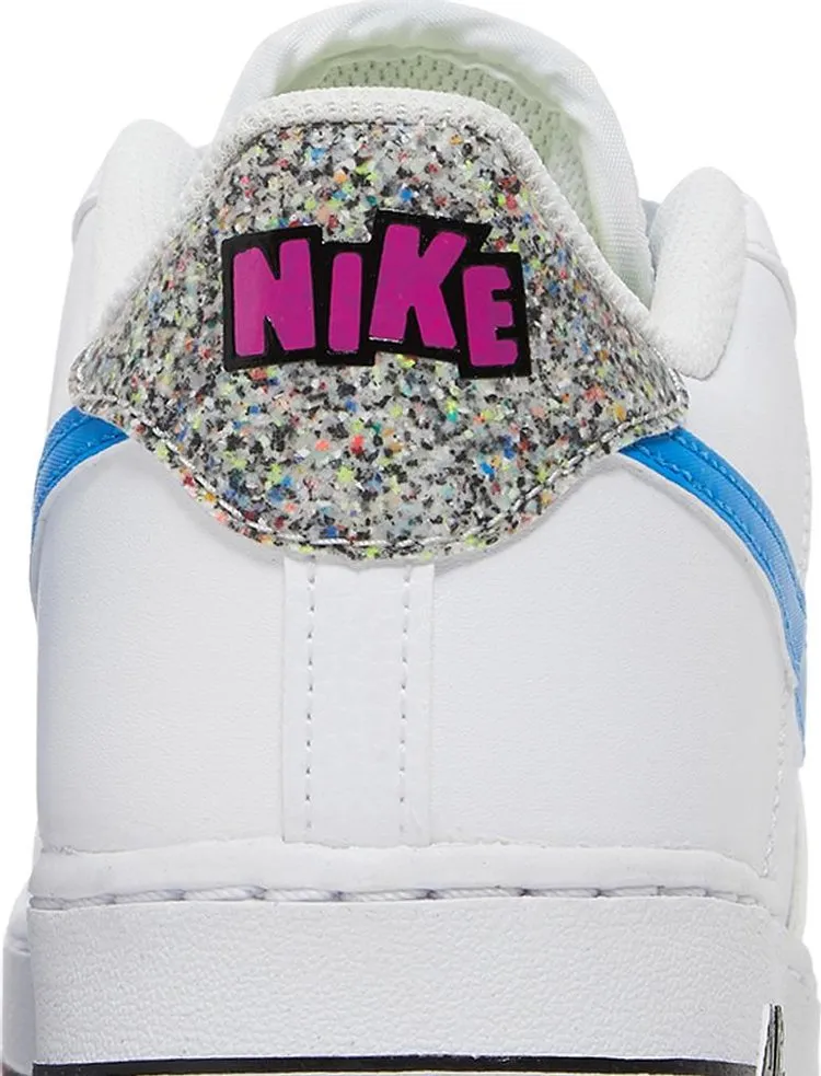 Nike Air Force 1 LV8 Next Nature Crater GS 'White Light Photo Blue', White