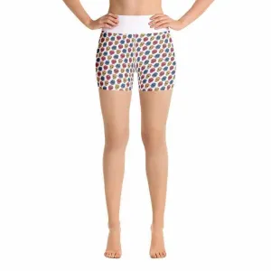 WOD Obsessed Sugar Skull Yoga Shorts