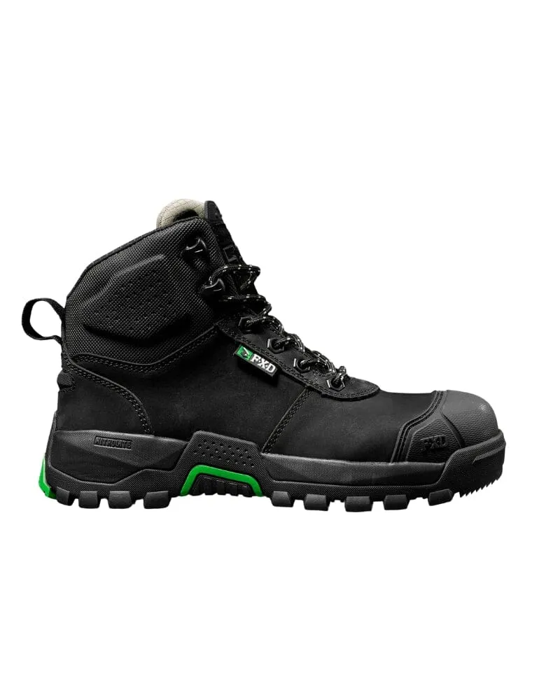 Womens WB-2W Nitrolite Mid Cut Work Boot - Black/Sage
