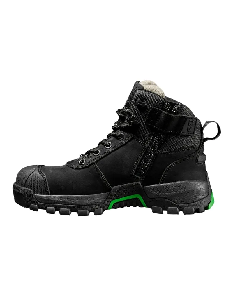 Womens WB-2W Nitrolite Mid Cut Work Boot - Black/Sage