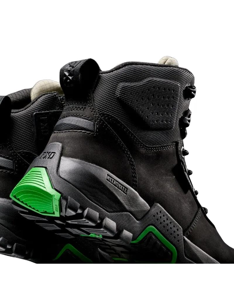 Womens WB-2W Nitrolite Mid Cut Work Boot - Black/Sage