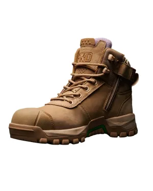 Womens WB-2W Nitrolite Mid Cut Work Boot - Clay/Mauve