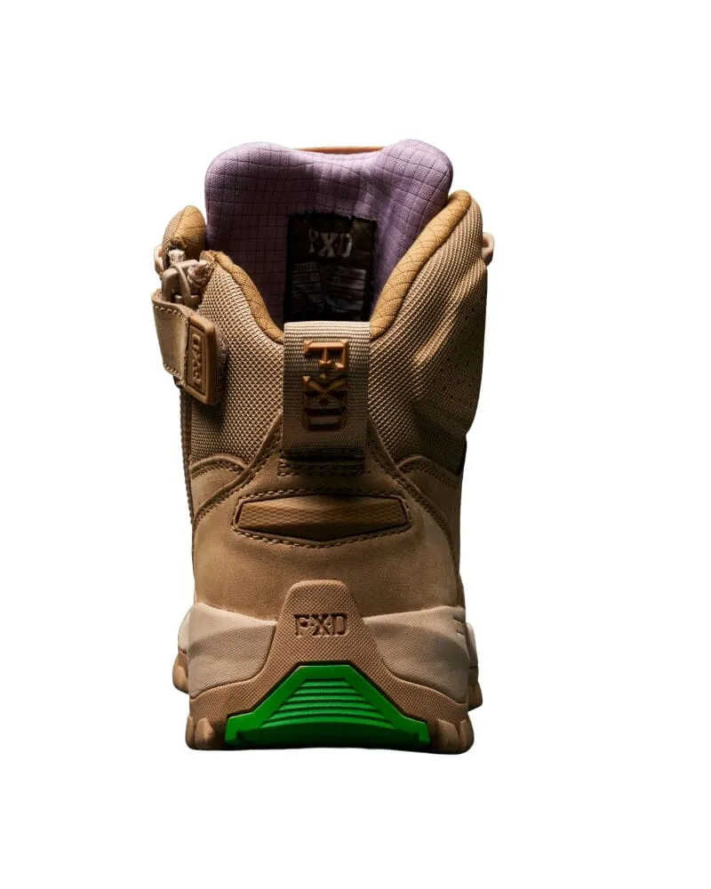 Womens WB-2W Nitrolite Mid Cut Work Boot - Clay/Mauve
